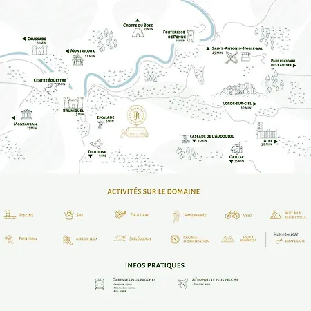 別荘 Domaine De Ferrieres Haut